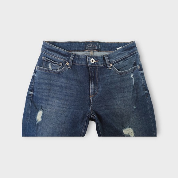 Women's Lucky Brand Sasha Super Skinny Blue Jeans Size 6 - Picture 3 of 9